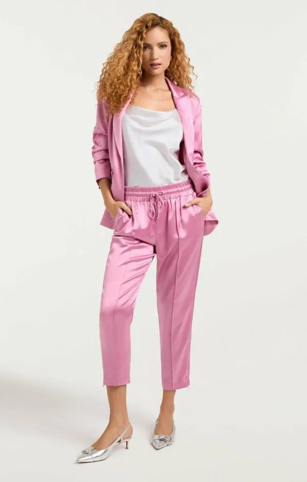 Cinq Sept Satin Adalie Pant Primrose Women Pants
