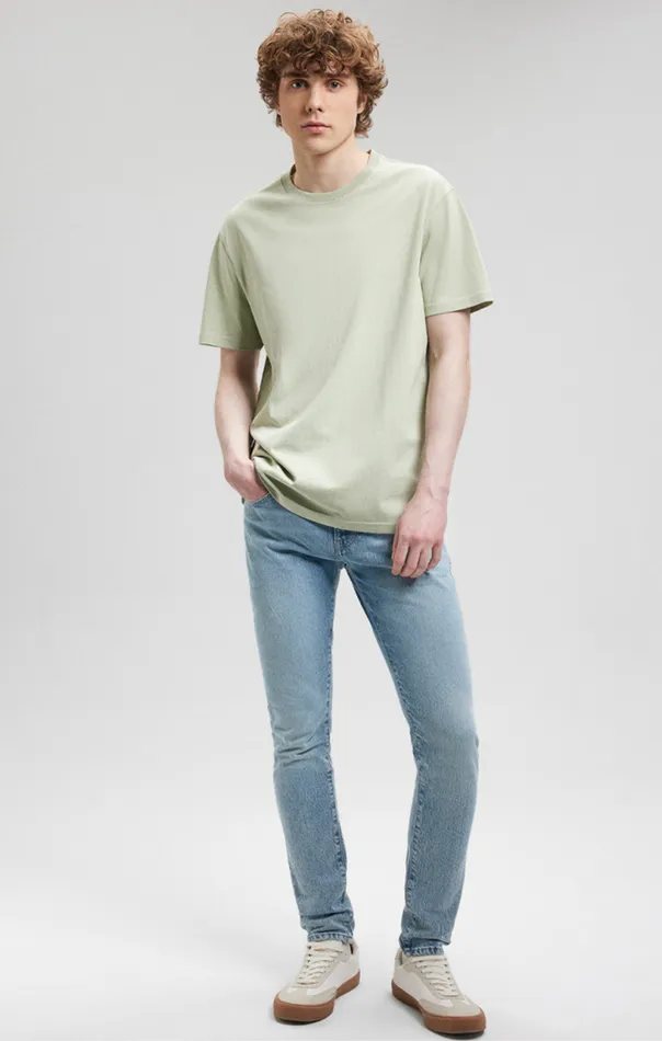 Classic Crew Neck TShirt In Desert Sage Men Mavi Jeans TShirts Classic Crew Neck TShirt In Desert Sage Men Mavi Jeans TShirts