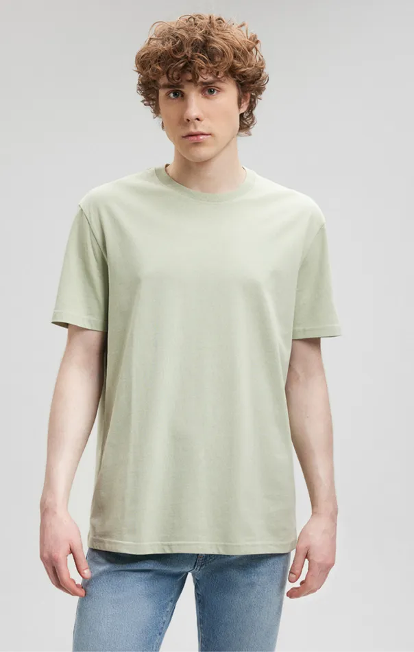 Classic Crew Neck TShirt In Desert Sage Men Mavi Jeans TShirts Classic Crew Neck TShirt In Desert Sage Men Mavi Jeans TShirts