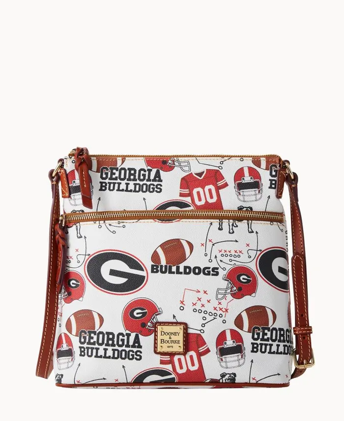 Collegiate University Of Georgia Crossbody U Of Georgia Woman Dooney and Bourke Crossbodies Collegiate University Of Georgia Crossbody U Of Georgia Woman Dooney and Bourke Crossbodies