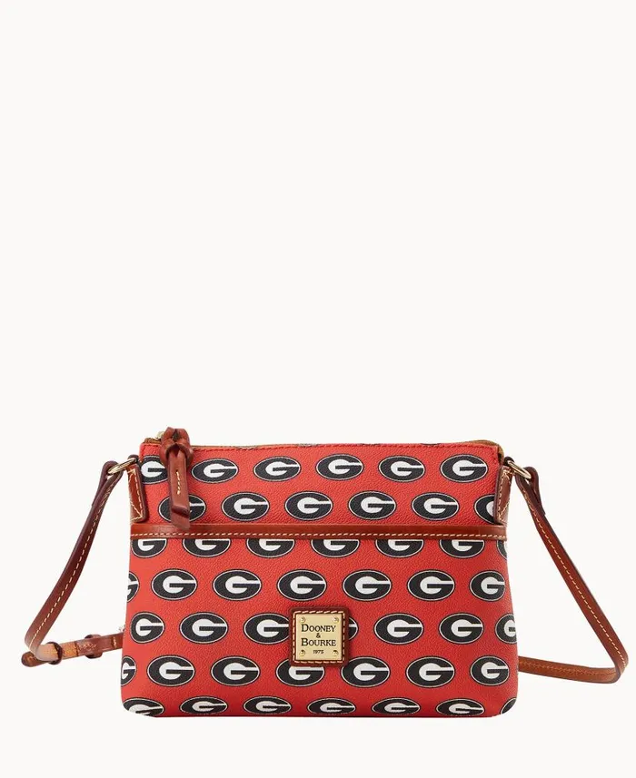Collegiate University Of Georgia Ginger Crossbody University Of Georgi Woman Dooney and Bourke Crossbodies Collegiate University Of Georgia Ginger Crossbody University Of Georgi Woman Dooney and Bourke Crossbodies