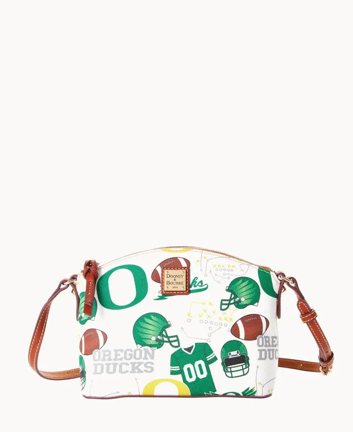 Collegiate University Of Oregon Suki Crossbody Oregon Woman Dooney and Bourke Crossbodies Collegiate University Of Oregon Suki Crossbody Oregon Woman Dooney and Bourke Crossbodies