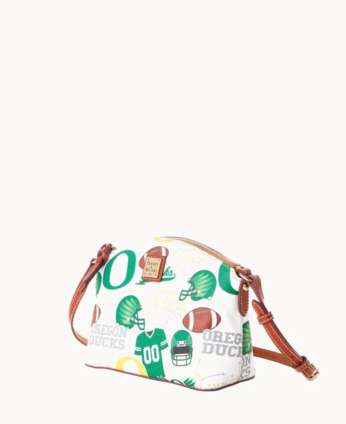 Collegiate University Of Oregon Suki Crossbody Oregon Woman Dooney and Bourke Crossbodies Collegiate University Of Oregon Suki Crossbody Oregon Woman Dooney and Bourke Crossbodies