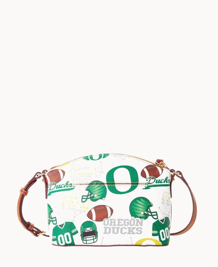 Collegiate University Of Oregon Suki Crossbody Oregon Woman Dooney and Bourke Crossbodies Collegiate University Of Oregon Suki Crossbody Oregon Woman Dooney and Bourke Crossbodies