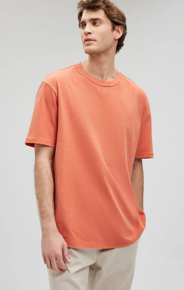 Crew Neck TShirt In Carnelian Men Mavi Jeans TShirts Crew Neck TShirt In Carnelian Men Mavi Jeans TShirts