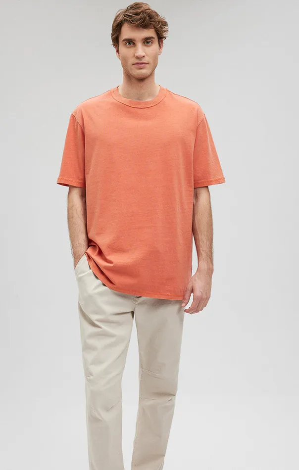 Crew Neck TShirt In Carnelian Men Mavi Jeans TShirts Crew Neck TShirt In Carnelian Men Mavi Jeans TShirts