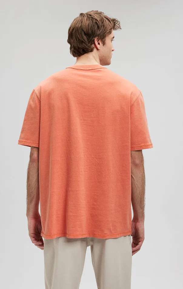 Crew Neck TShirt In Carnelian Men Mavi Jeans TShirts Crew Neck TShirt In Carnelian Men Mavi Jeans TShirts
