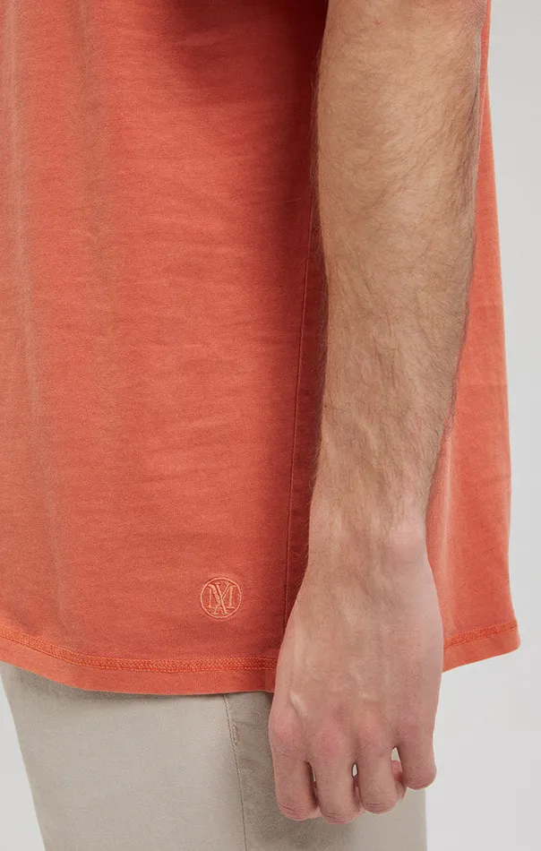 Crew Neck TShirt In Carnelian Men Mavi Jeans TShirts Crew Neck TShirt In Carnelian Men Mavi Jeans TShirts
