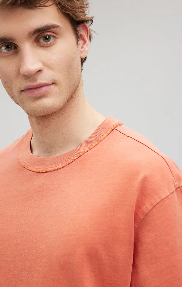 Crew Neck TShirt In Carnelian Men Mavi Jeans TShirts Crew Neck TShirt In Carnelian Men Mavi Jeans TShirts
