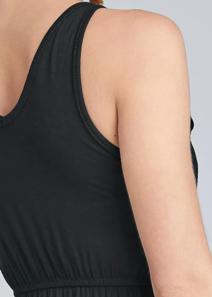 CROCHET DETAIL MAXI DRESS Black Women VENUS Sundresses