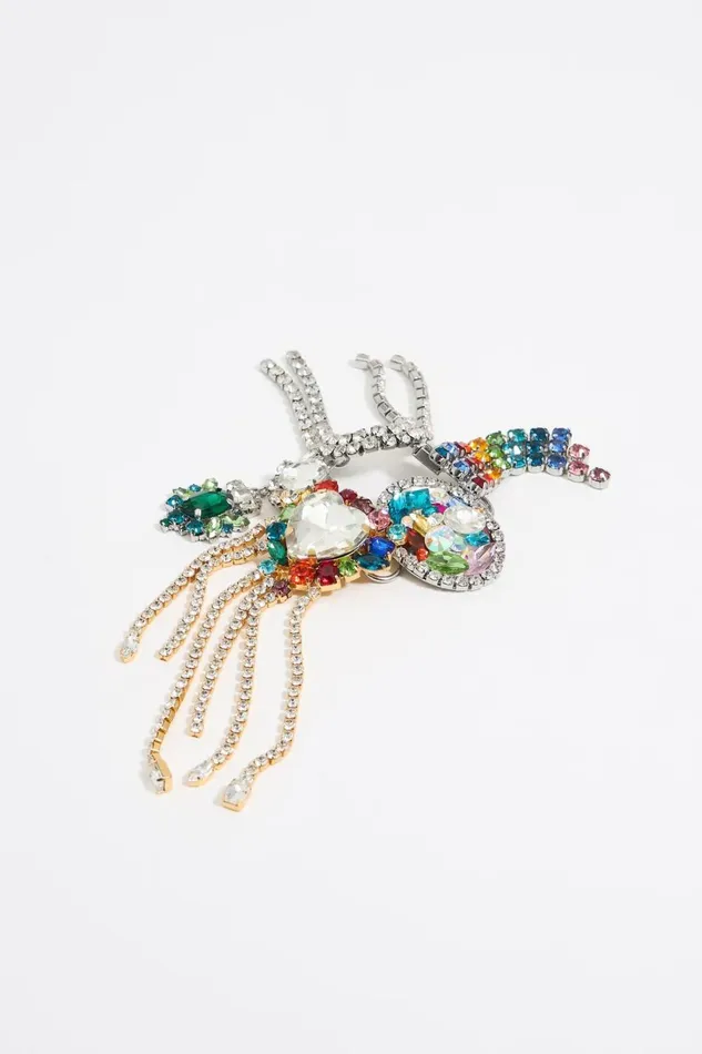 Crystals And Multicolor Heart Bracelet Silver Women Bimba Y Lola Bracelets