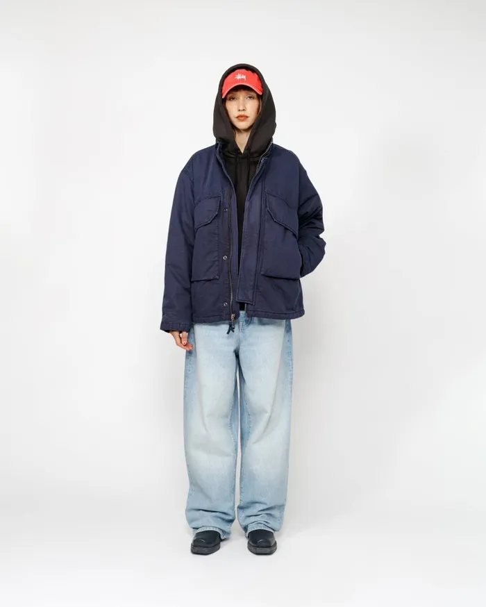 Denim MenWomen Stussy RELAXED JEAN DENIM Light Wash Denim MenWomen Stussy RELAXED JEAN DENIM Light Wash