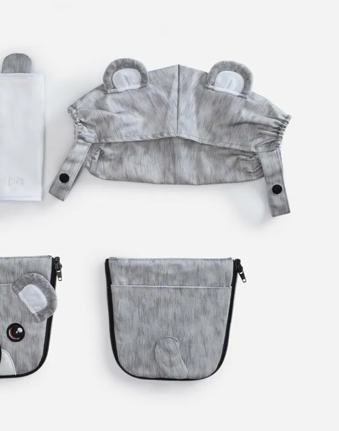 Dolce and Gabbana Accessories And Baby Carriers Children Koala Cover For Baby Carrier Multicolor Dolce and Gabbana Accessories And Baby Carriers Children Koala Cover For Baby Carrier Multicolor