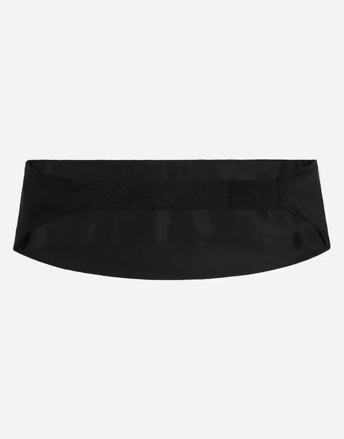Dolce and Gabbana Belts Women Cummerbund Black Dolce and Gabbana Belts Women Cummerbund Black