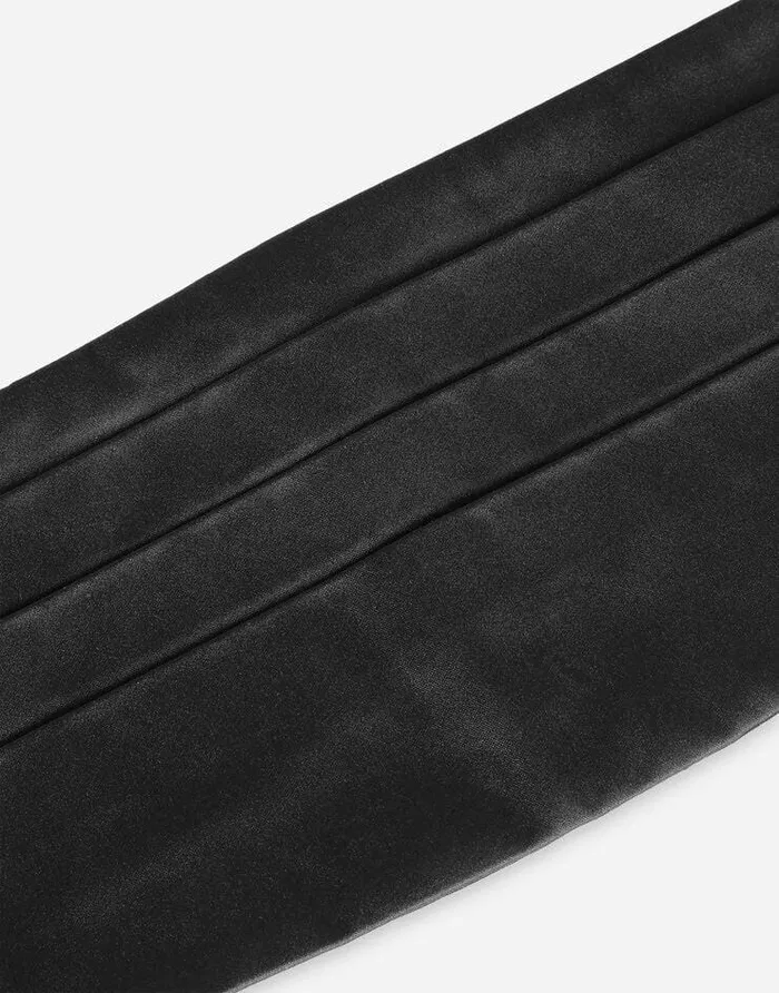 Dolce and Gabbana Belts Women Cummerbund Black Dolce and Gabbana Belts Women Cummerbund Black