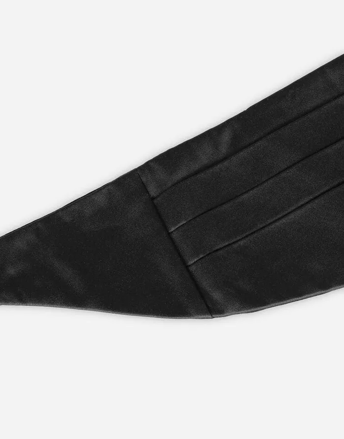 Dolce and Gabbana Belts Women Cummerbund Black Dolce and Gabbana Belts Women Cummerbund Black