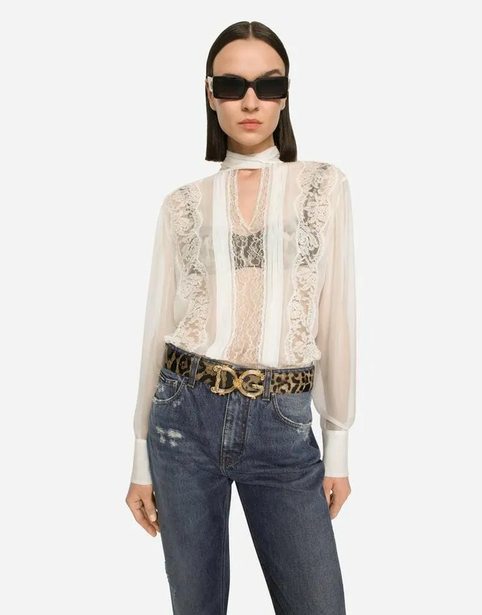 Dolce and Gabbana Belts Women DG Girls Belt Animal Print Dolce and Gabbana Belts Women DG Girls Belt Animal Print