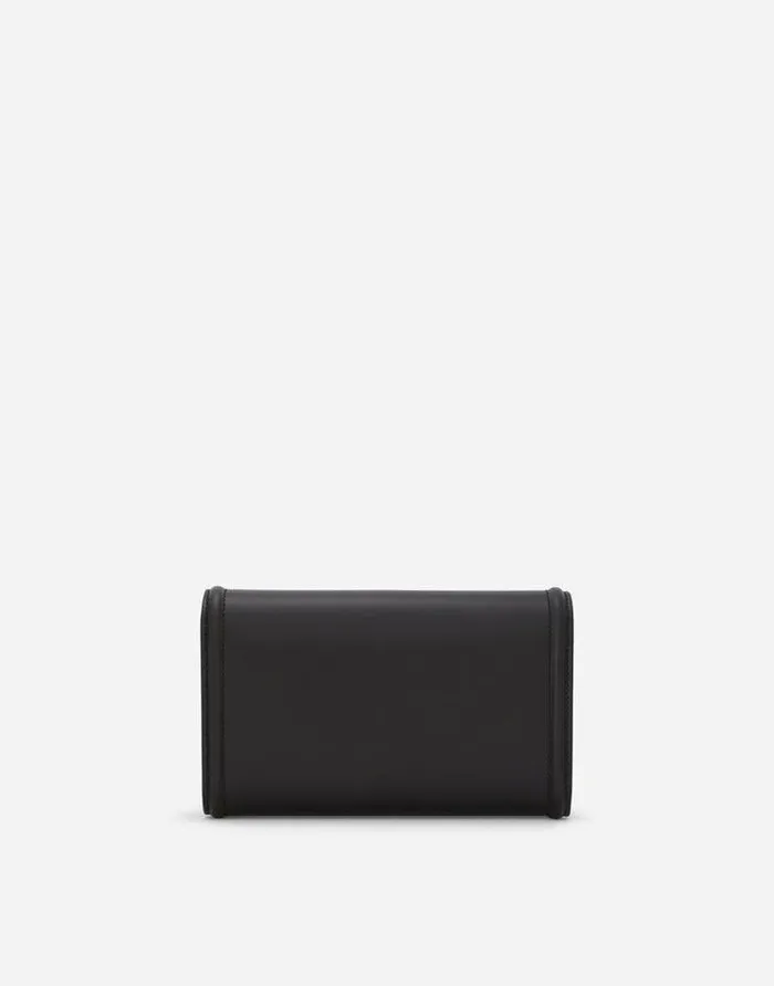 Dolce and Gabbana Clutches Mini And Micro Bags Women Calfskin Devotion Mini Bag Black Dolce and Gabbana Clutches Mini And Micro Bags Women Calfskin Devotion Mini Bag Black