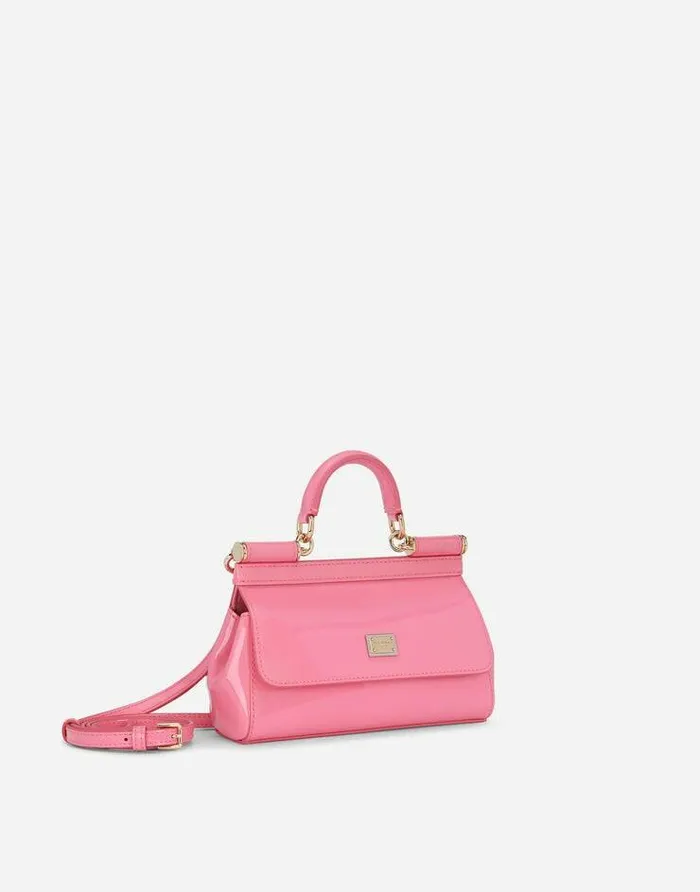 Dolce and Gabbana Clutches Mini And Micro Bags Women Small Sicily Handbag Pink Dolce and Gabbana Clutches Mini And Micro Bags Women Small Sicily Handbag Pink