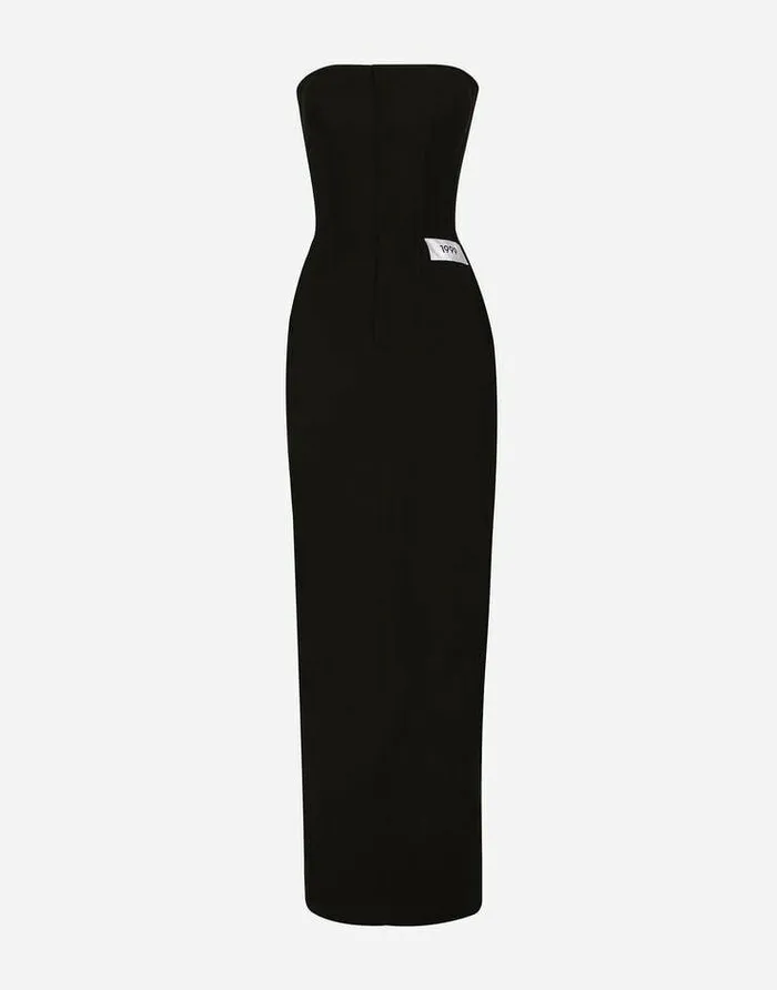 Dolce and Gabbana Dresses Women KIM DOLCEandGABBANA Long Stretch Technical Jersey Dress Black Dolce and Gabbana Dresses Women KIM DOLCEandGABBANA Long Stretch Technical Jersey Dress Black