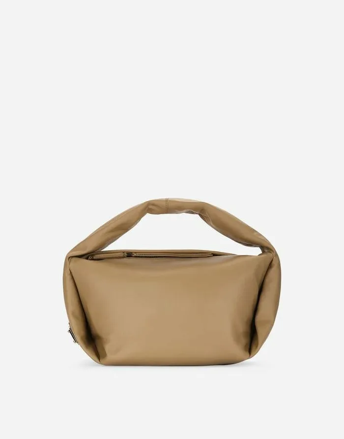 Dolce and Gabbana Handbags Women Small Nappa Leather Soft Bag With Branded Tag Beige Dolce and Gabbana Handbags Women Small Nappa Leather Soft Bag With Branded Tag Beige