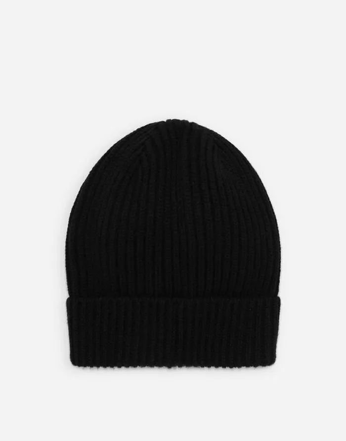 Dolce and Gabbana Hats And Gloves Women Wool And Cashmere Hat Black Dolce and Gabbana Hats And Gloves Women Wool And Cashmere Hat Black