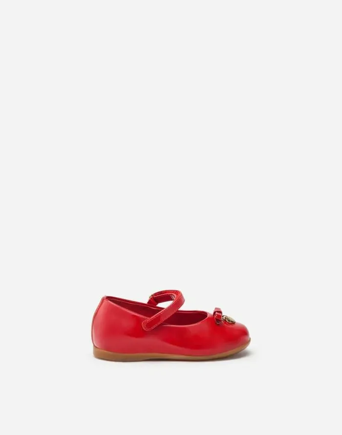 Dolce and Gabbana Shoes For First Steps 1926 Children Patent Leather Mary Jane Ballet Flats Red Dolce and Gabbana Shoes For First Steps 1926 Children Patent Leather Mary Jane Ballet Flats Red