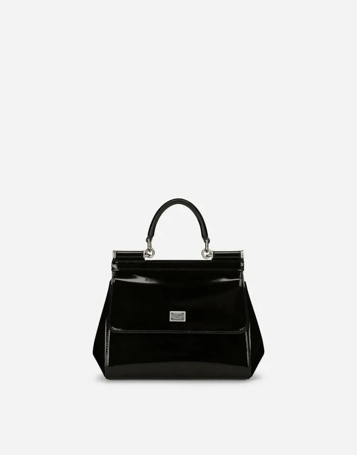 Dolce and Gabbana Shoulder And Crossbody Bags Women KIM DOLCEandGABBANA Medium Sicily Handbag Black
