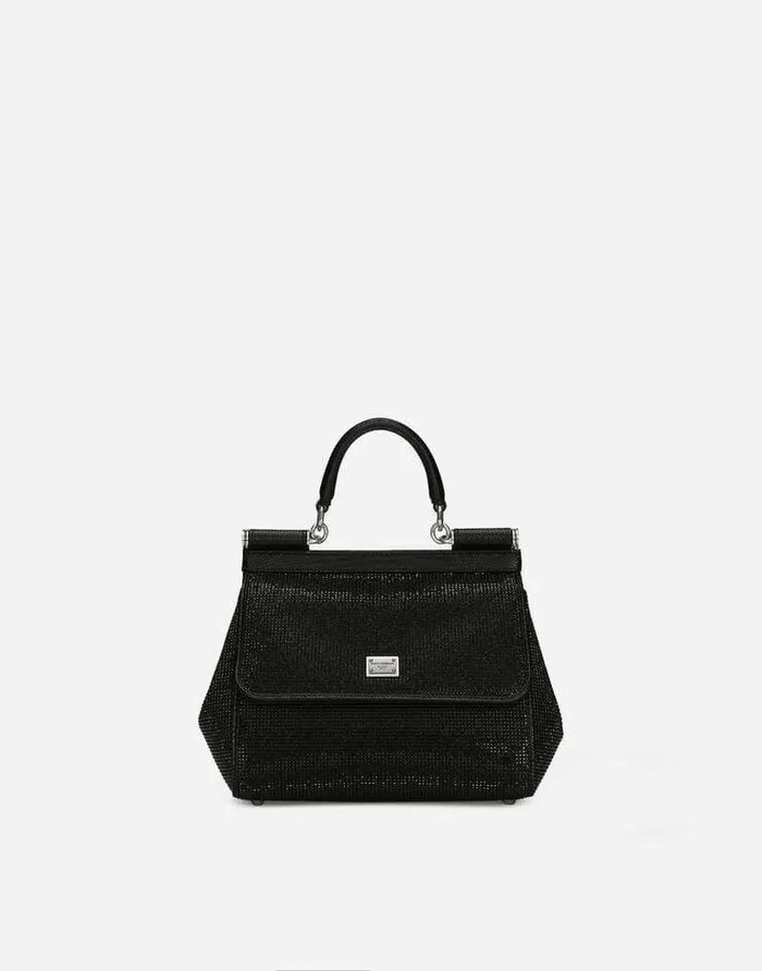 Dolce and Gabbana Shoulder And Crossbody Bags Women Medium Sicily Handbag Black Dolce and Gabbana Shoulder And Crossbody Bags Women Medium Sicily Handbag Black