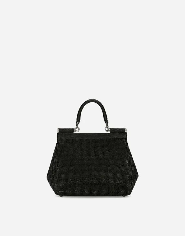 Dolce and Gabbana Shoulder And Crossbody Bags Women Medium Sicily Handbag Black Dolce and Gabbana Shoulder And Crossbody Bags Women Medium Sicily Handbag Black