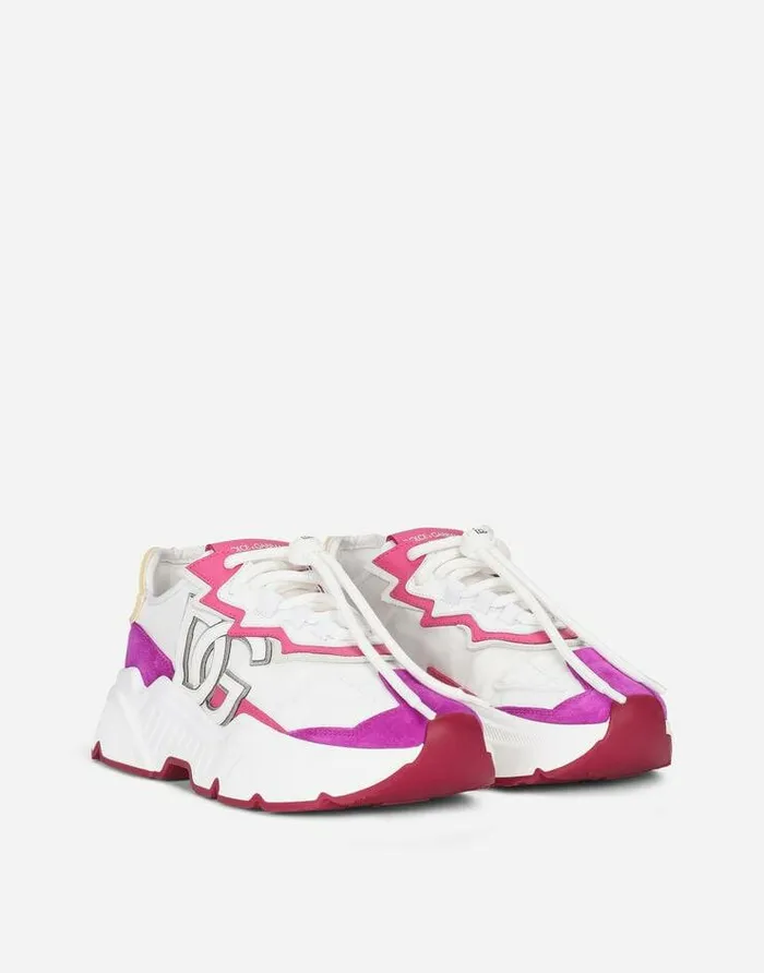 Dolce and Gabbana Sneakers Women Mixedmaterial Daymaster Sneakers Multicolor Dolce and Gabbana Sneakers Women Mixedmaterial Daymaster Sneakers Multicolor