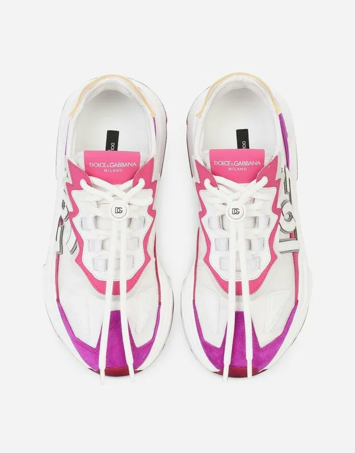 Dolce and Gabbana Sneakers Women Mixedmaterial Daymaster Sneakers Multicolor Dolce and Gabbana Sneakers Women Mixedmaterial Daymaster Sneakers Multicolor