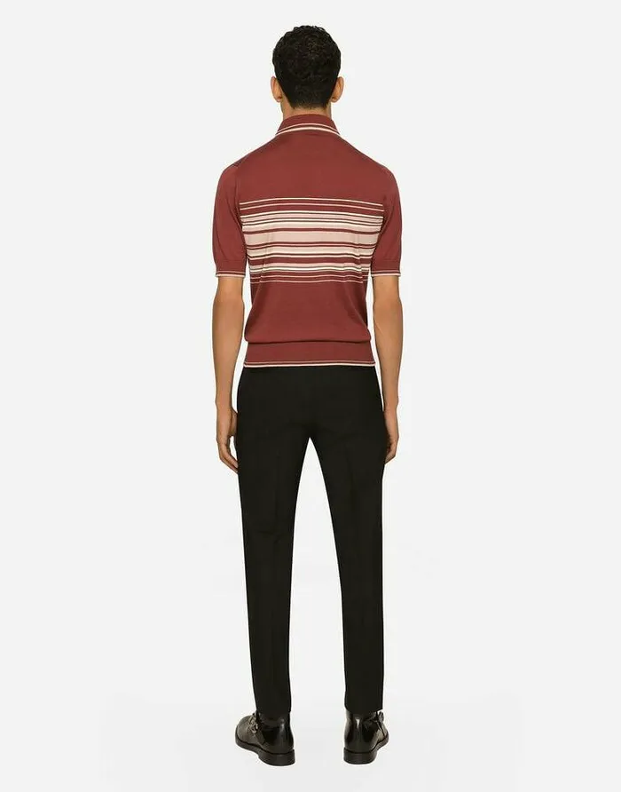 Dolce and Gabbana Trousers And Shorts Men Cashmere And Silk Pants Black Dolce and Gabbana Trousers And Shorts Men Cashmere And Silk Pants Black