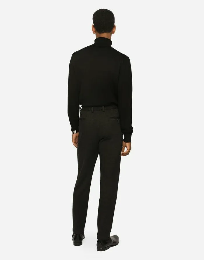 Dolce and Gabbana Trousers And Shorts Men Dotted Jersey Pants Multicolor Dolce and Gabbana Trousers And Shorts Men Dotted Jersey Pants Multicolor