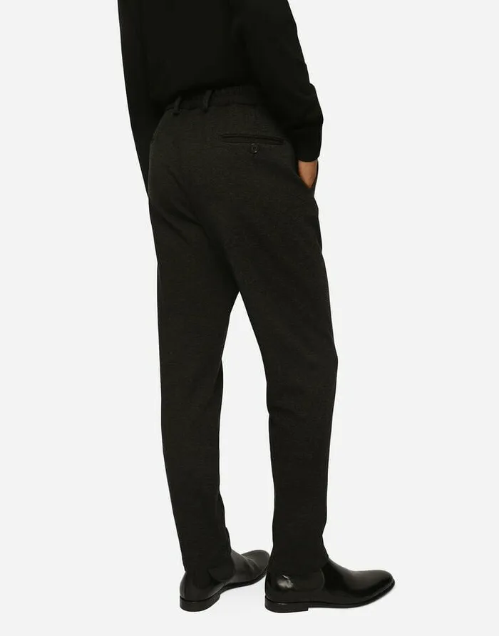 Dolce and Gabbana Trousers And Shorts Men Dotted Jersey Pants Multicolor Dolce and Gabbana Trousers And Shorts Men Dotted Jersey Pants Multicolor