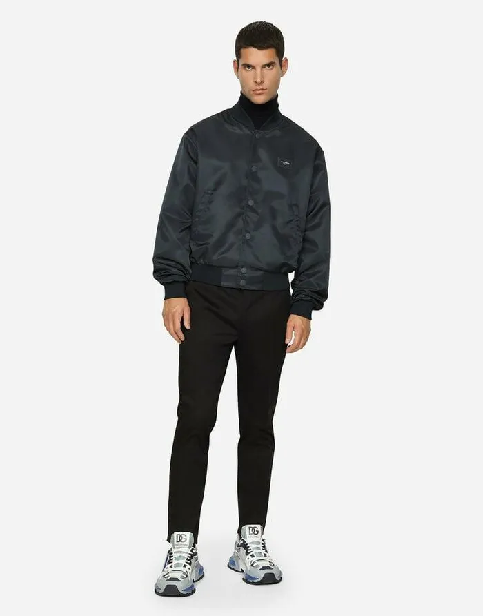 Dolce and Gabbana Trousers And Shorts Men Stretch Cotton Pants Blue