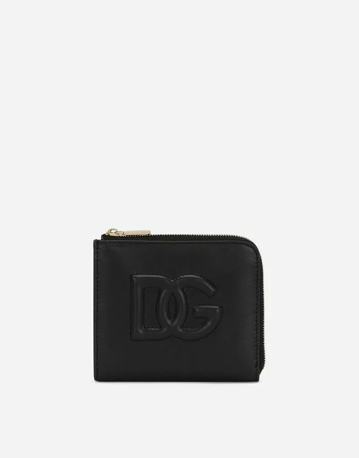 Dolce and Gabbana Wallets And Small Leather Goods Women DG Logo Card Holder Black Dolce and Gabbana Wallets And Small Leather Goods Women DG Logo Card Holder Black