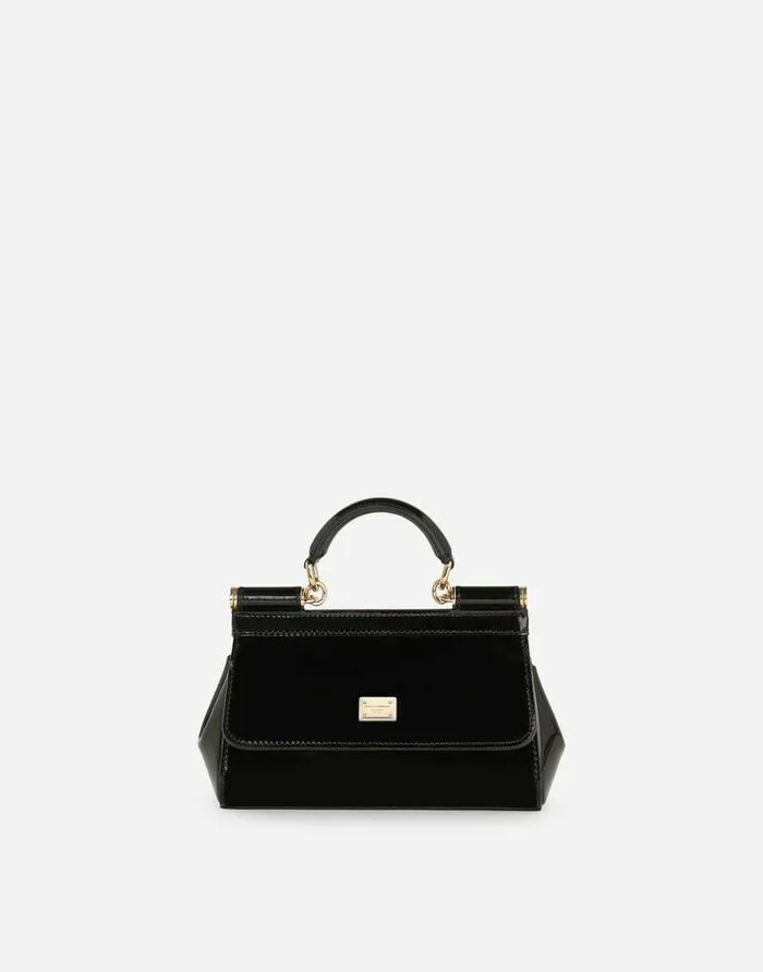 Dolce and Gabbana Wear It Like DGCelebs Women Small Sicily Handbag Black