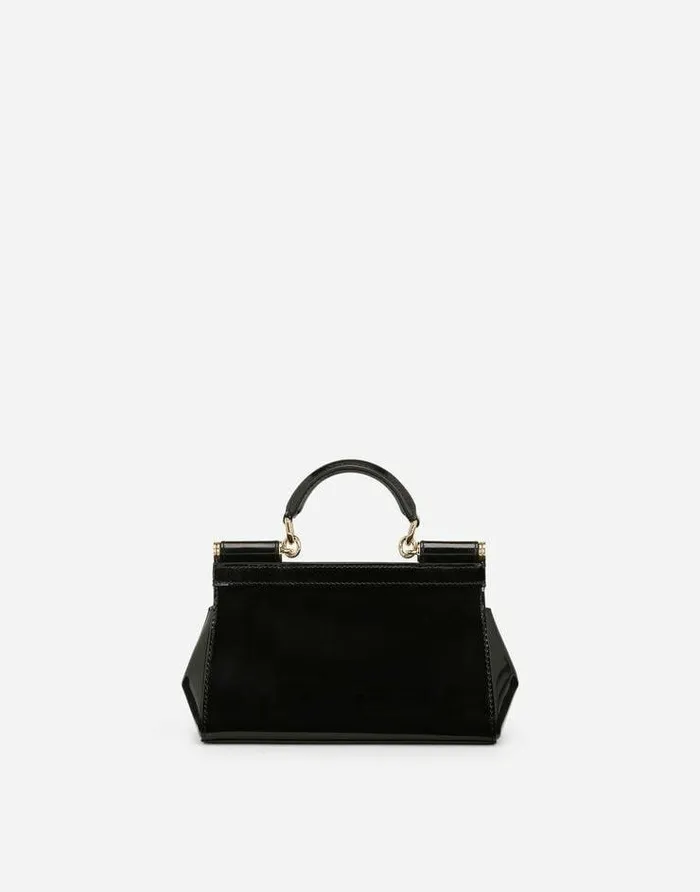 Dolce and Gabbana Wear It Like DGCelebs Women Small Sicily Handbag Black Dolce and Gabbana Wear It Like DGCelebs Women Small Sicily Handbag Black
