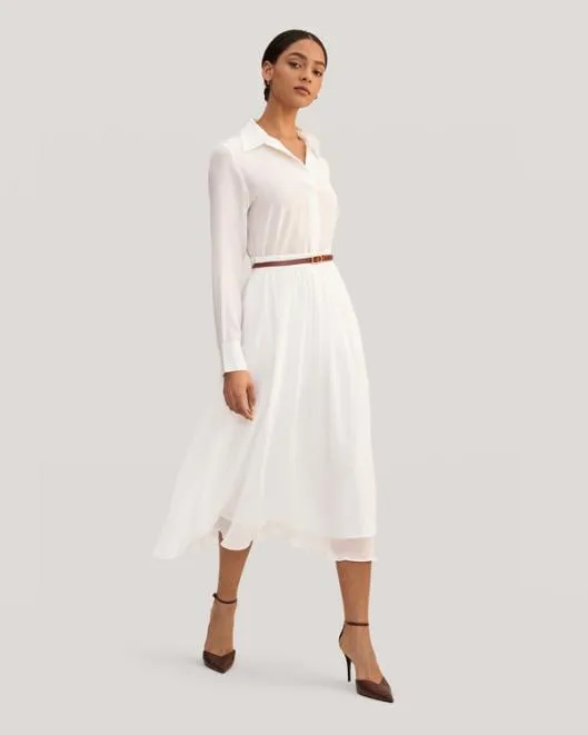 Doublelayer Silk Tulle Skirt Women Lilysilk Bottoms