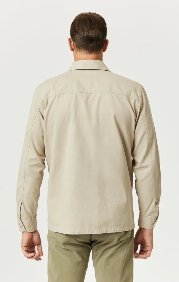 Double Pocket Overshirt In Pure Cashmere Men Mavi Jeans TShirts Double Pocket Overshirt In Pure Cashmere Men Mavi Jeans TShirts