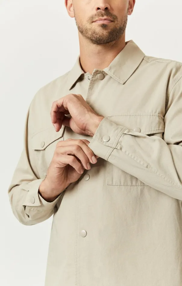 Double Pocket Overshirt In Pure Cashmere Men Mavi Jeans TShirts Double Pocket Overshirt In Pure Cashmere Men Mavi Jeans TShirts