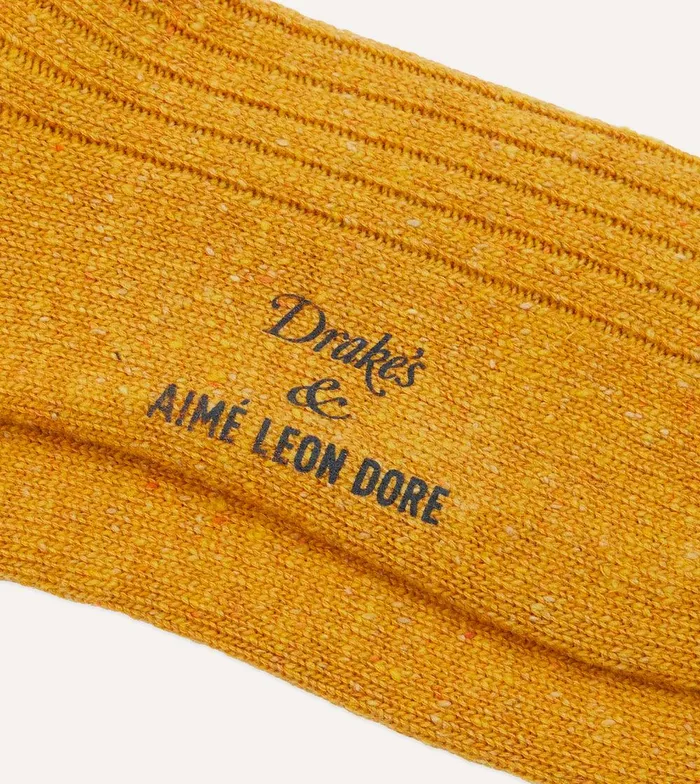 Drake039s ALD Drake039s Striped Donegal Wool Sock 8211 Accessories
