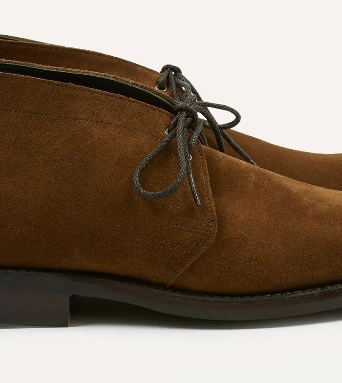 Drake039s Snuff Suede Murphy Goodyear Welted Chukka Boot 8211 Footwear