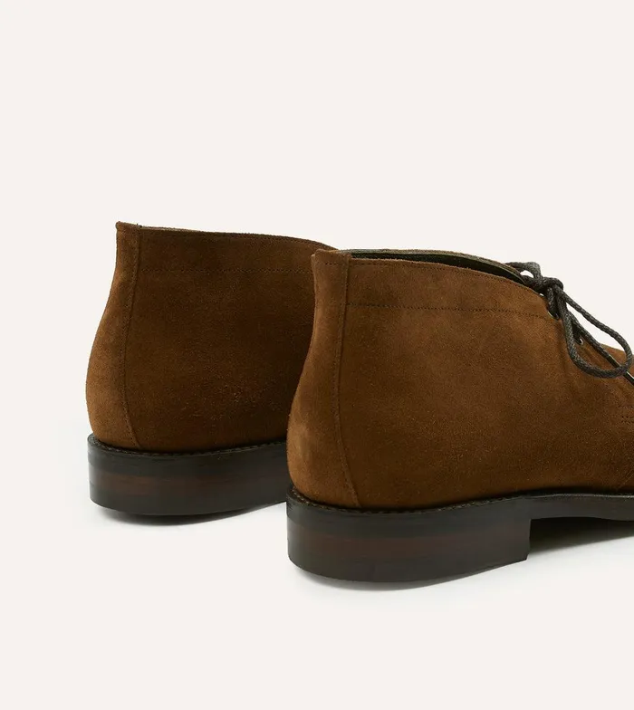 Drake039s Snuff Suede Murphy Goodyear Welted Chukka Boot 8211 Footwear