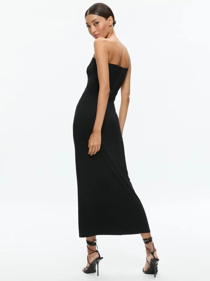 Dresses Women Alice Olivia Delora Strapless Maxi Dress Black