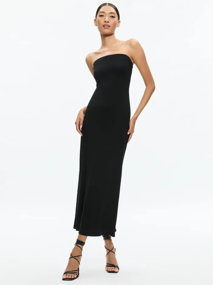 Dresses Women Alice Olivia Delora Strapless Maxi Dress Black
