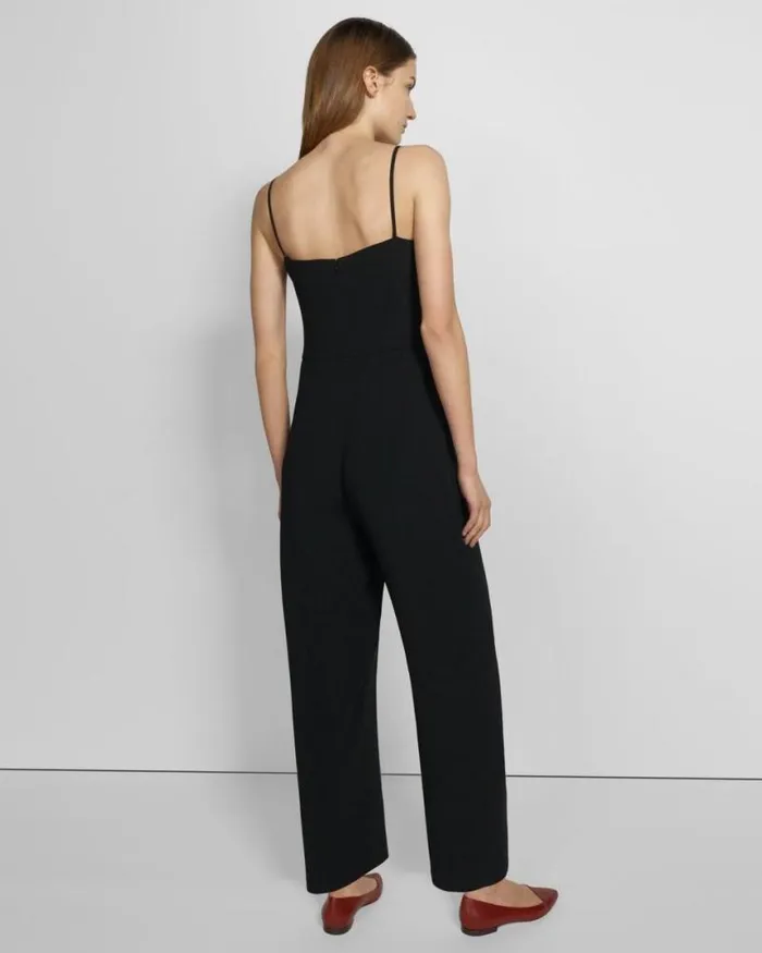 Dresses Women Theory Cami Jumpsuit In Admiral Crepe Black