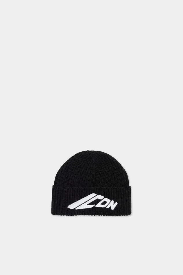 Dsquared2 Accessories D2 Icon New Generation Baby Beanie Blackwhite 8211 Kids Dsquared2 Accessories D2 Icon New Generation Baby Beanie Blackwhite 8211 Kids