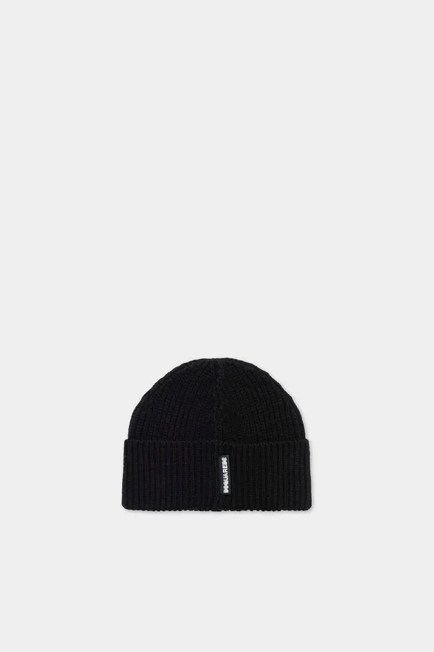 Dsquared2 Accessories D2 Icon New Generation Baby Beanie Blackwhite 8211 Kids